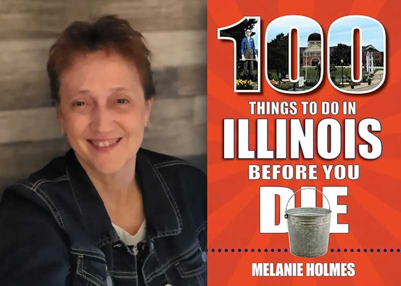 100-things-melanie-holmes Melanie Holmes author of 100 things to do in Illinois